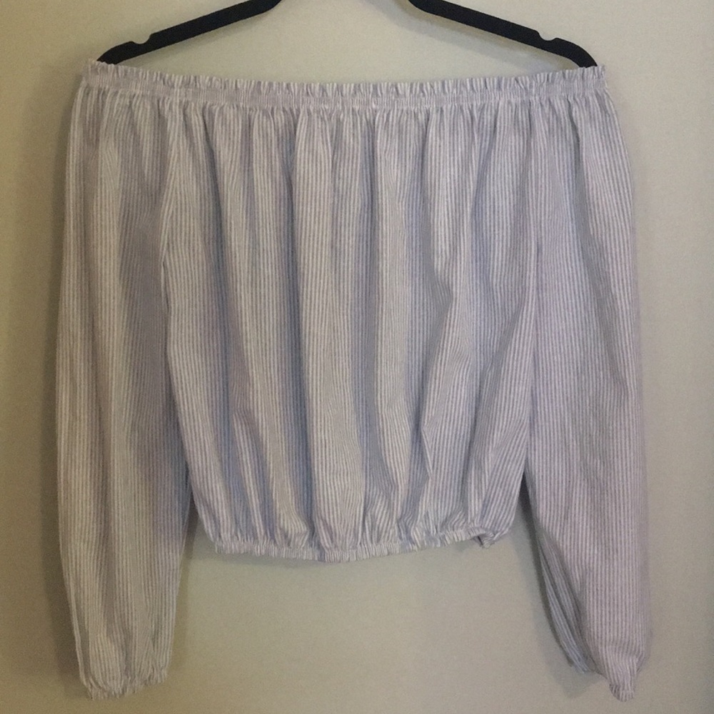 off the shoulder brandy melville top